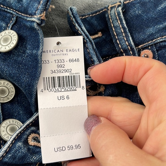 American Eagle sz 6 shorts - Picture 3 of 5